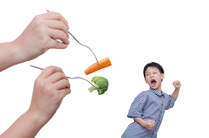 子供と野菜